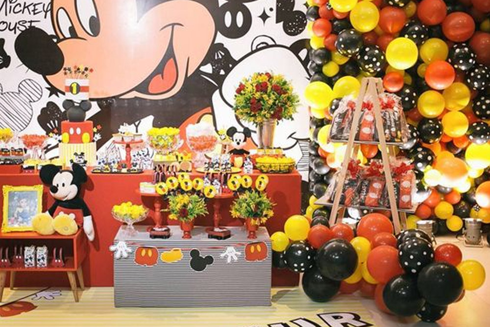 Mickey Mouse Luxury Theme Birthday Party Planners - Little Celebrations Delhi Noida Chandigarh