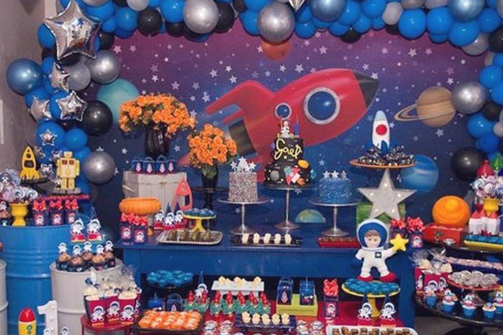 Space & Astronaut theme Birthday Party Planner Delhi Chandigarh Jaipur India