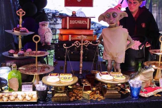 Hogwarts Harry Potter theme 1st luxury birthday ideas Delhi Mumbai
