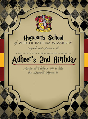Harry Potter Theme Birthday Party Ideas  Little Celebrations - Luxury Kids  Party Planners