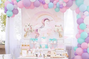 Luxury Unicorn theme Birthday Party Planner Delhi Chandigarh Jaipur India
