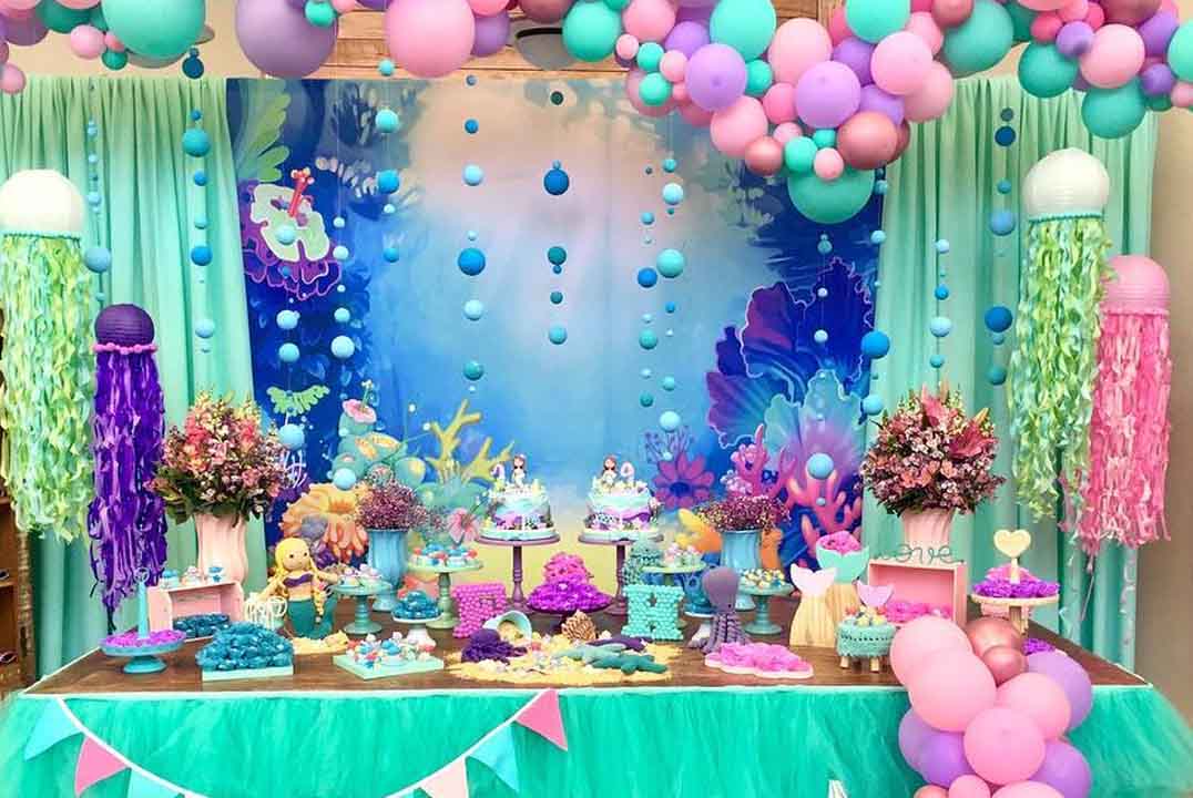 Mermaid.theme.birthday.party.organizers.caketable.delhi.noida.gurgaon