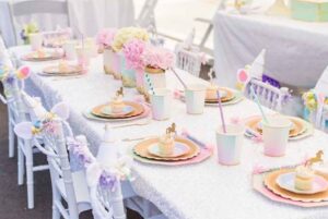 Unicorn theme 1st birthday party ideas Delhi Mumbai