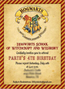 Hogwarts Harry Potter theme 1st luxury birthday ideas Delhi Mumbai